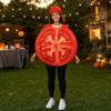 Tomato Costume Halloween with Headpiece Lightweight