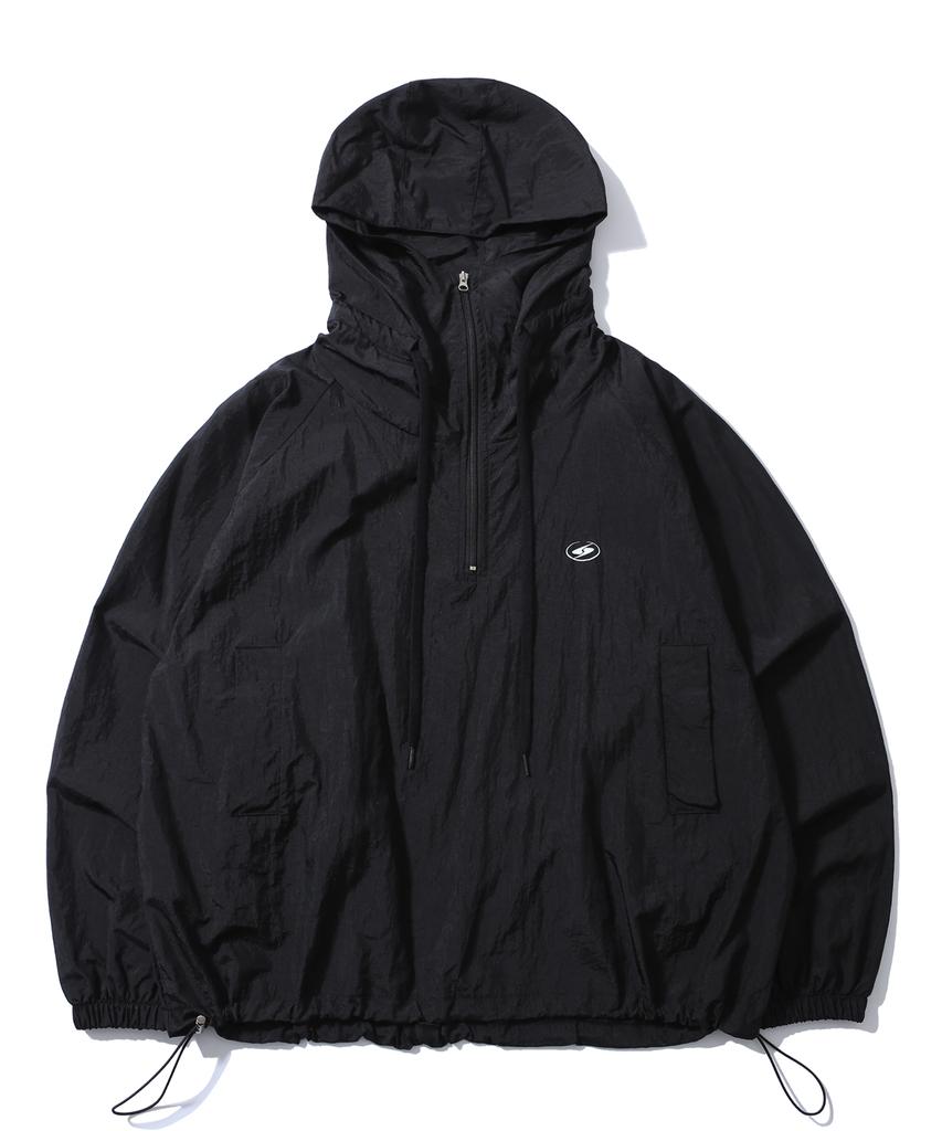 Search410 Twinkle Anorak Hoodie Black