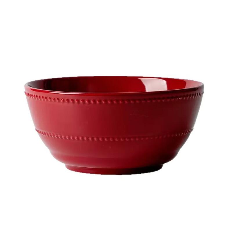 Ruhan Embossed Ceramic Soup Bowl