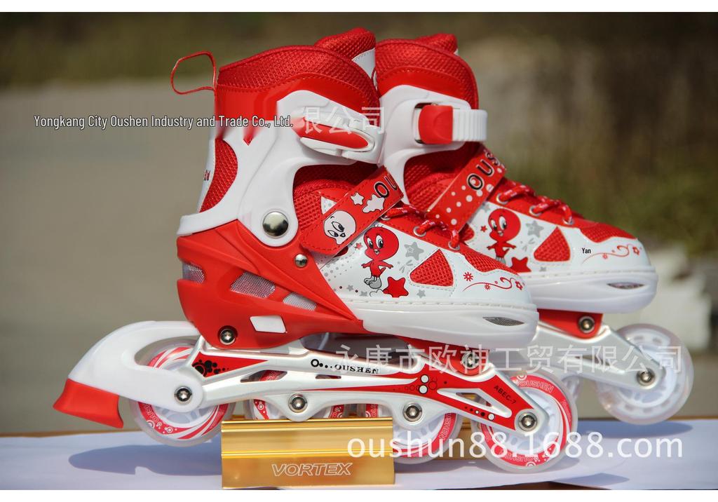 Breathable Adjustable Inline Skates for Boys & Girls Students