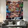 One Piece Wall Tapestry Decorative Art Tapestry Background Cloth Wallmounted Wall Decoration Homestay Soft Decoration Tapestry Work Of Art