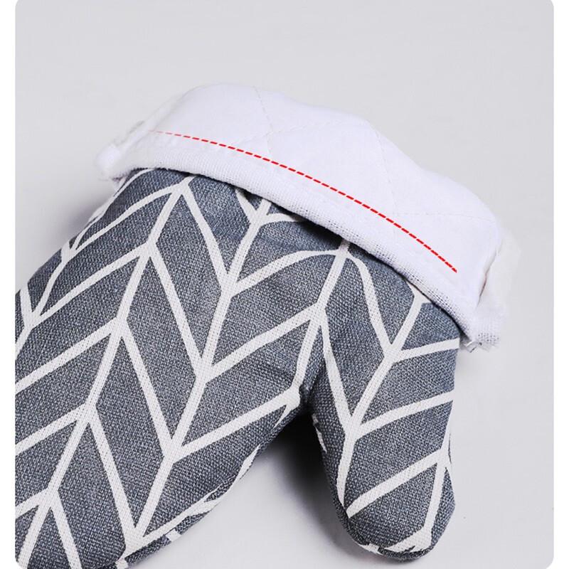 Xidi'en Cotton Heat Resistant Oven Mitts