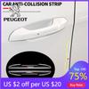 2026 Hot Car Sticker Car Door Edge Transparent Anti Scratch Protection Strips Bumper Scuff Sticker For Peugeot 408 5008 RCZ 208