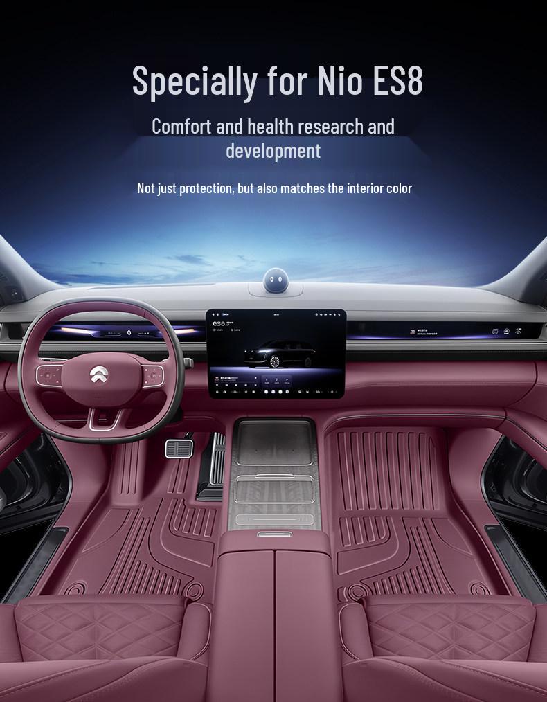 Nio ES8 TPE2026 Floor Mats for Six/Seven Seater - Modified Interior Carpet Supplies