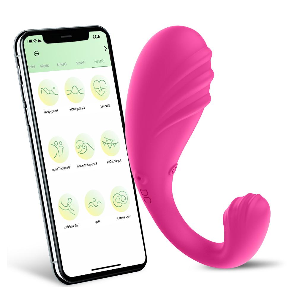 APP Controlled Vibrating Egg Massager Wearable G Spot Anal Stimulator Adult Sex Toys for Women Couples