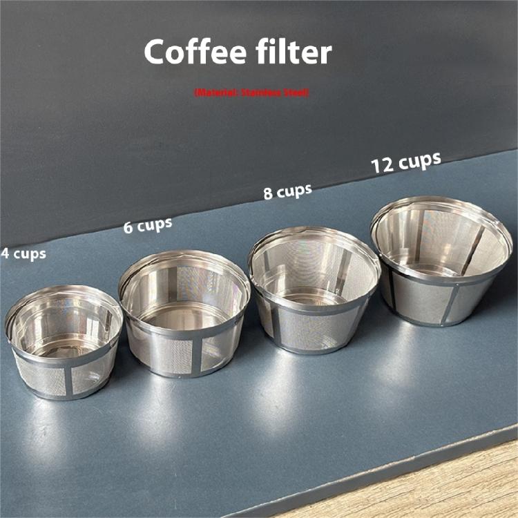 Accuracy Engineered Coffee Machine Filter Basket 304 Nonrust Steel Efficient Meshes Screen Durable Brewing Tool