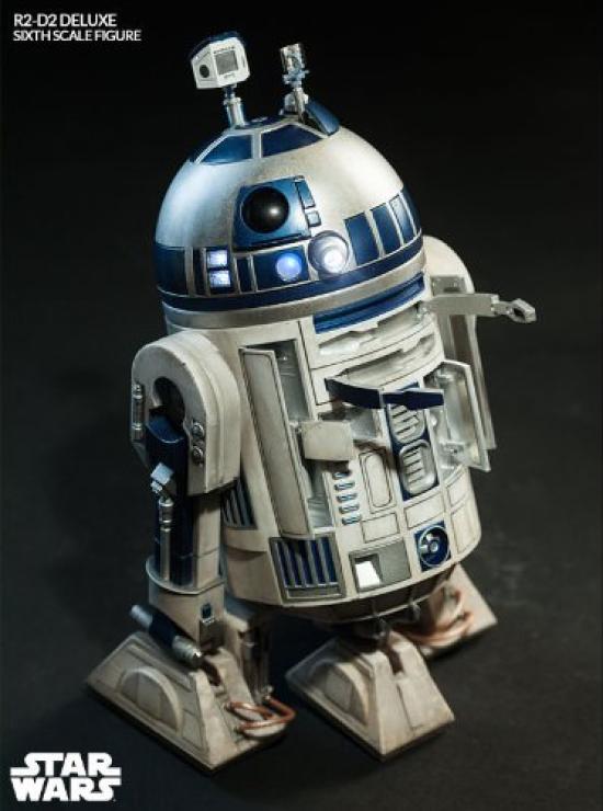 Hero of Rebellion Star Wars R2-D2 16 Scale Plastic Pre-painted Action Figure