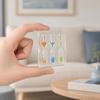 Colorful Acrylic Hourglass Timer Portable Sand Timer Clock 1/2/3/4/5 Minutes Hourglass  School Use