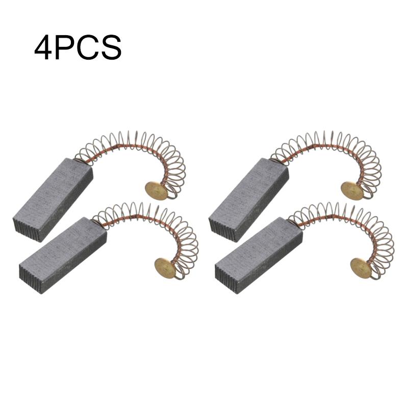 

2/4/6Pcs Carbon Brushes Electric Motor Brass Spring Seat Repairing Spare Tool For Electric Hammer Drill Grinder Generator