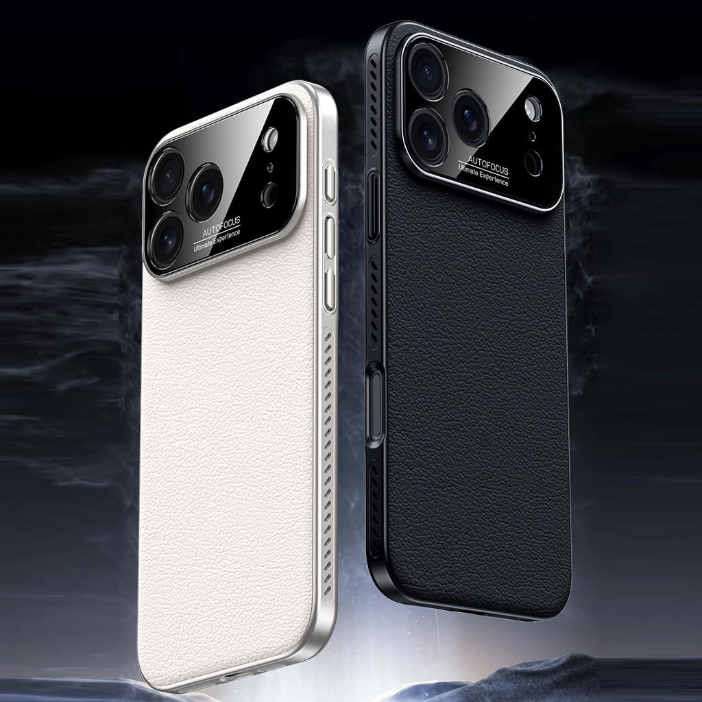 For iPhone 17 Pro Max Case Luxury Magnetic For Magsafe Hybrid PU+PC Slim Leather Skin Matte Anti-skid Hard Cover Cases For iPhone 16 15 14 Pro Max
