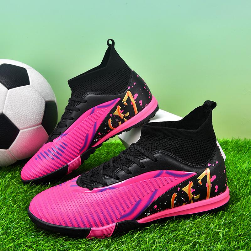 Nuovi Stivali da Calcio da Allenamento Uomo Ultraleggeri Traspiranti Scarpe da Calcio Professionali Morbide Sportive Unisex Tacchetti per Erba Scarpe da Partita