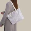 Portable Tote Bag, Spring And Summer Ethnic Style Commuting Big Bag, Fashionable And Large-Capacity Shoulder Women'S Commuting Bag