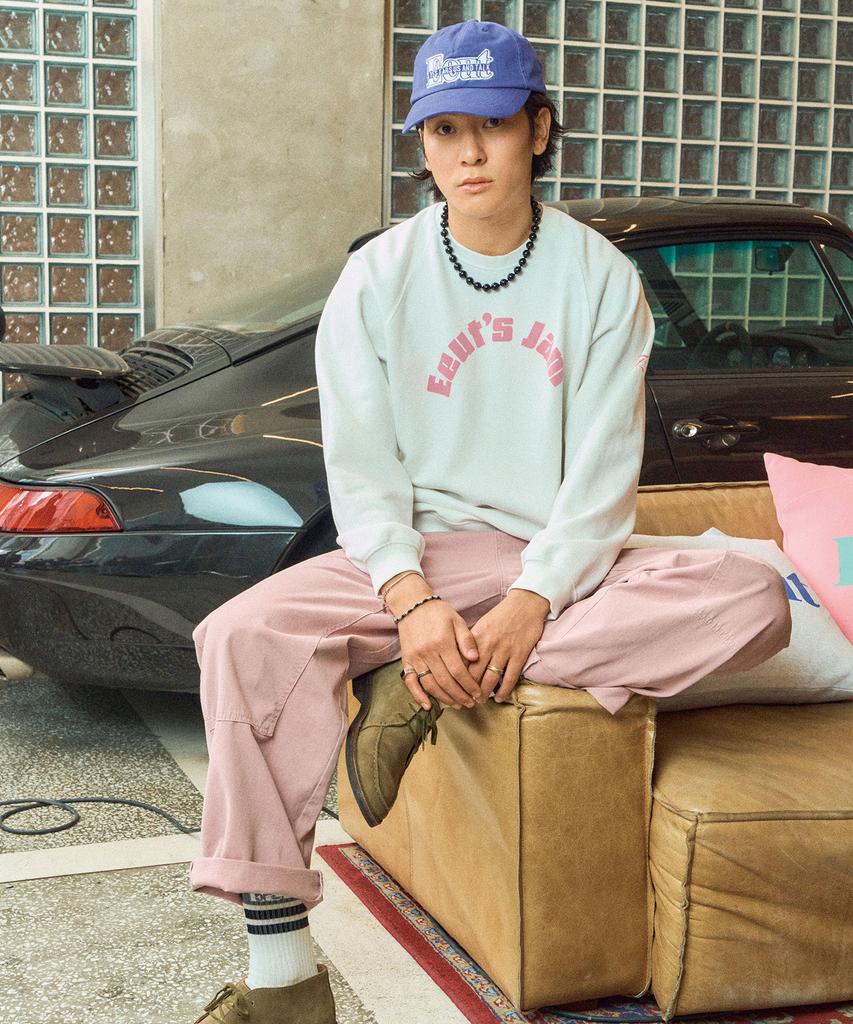 Iuteu Color Carpenter Pants / Pink