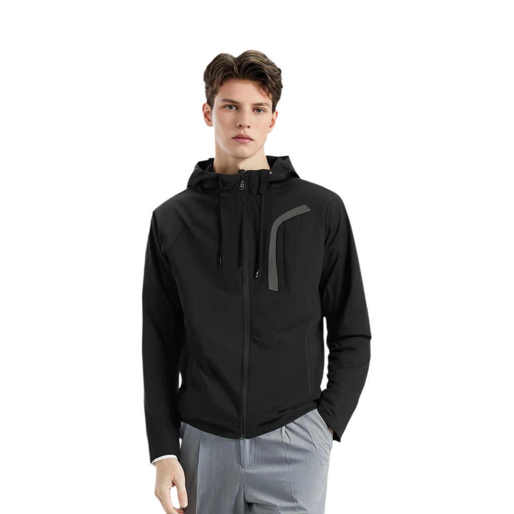 Under Armour Jackets Men's Black Hooded Moderate Other 1376967-001