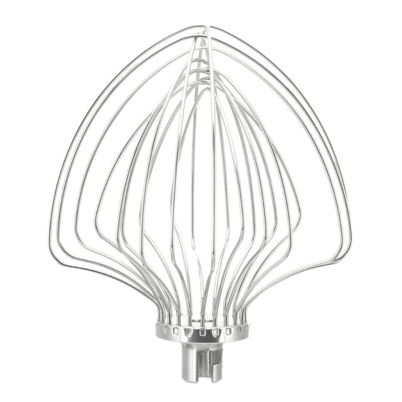 Stainless Wire Whip Whisk Electric Mixer Attachment for KMS8990NP 7QT KSM8990DP
