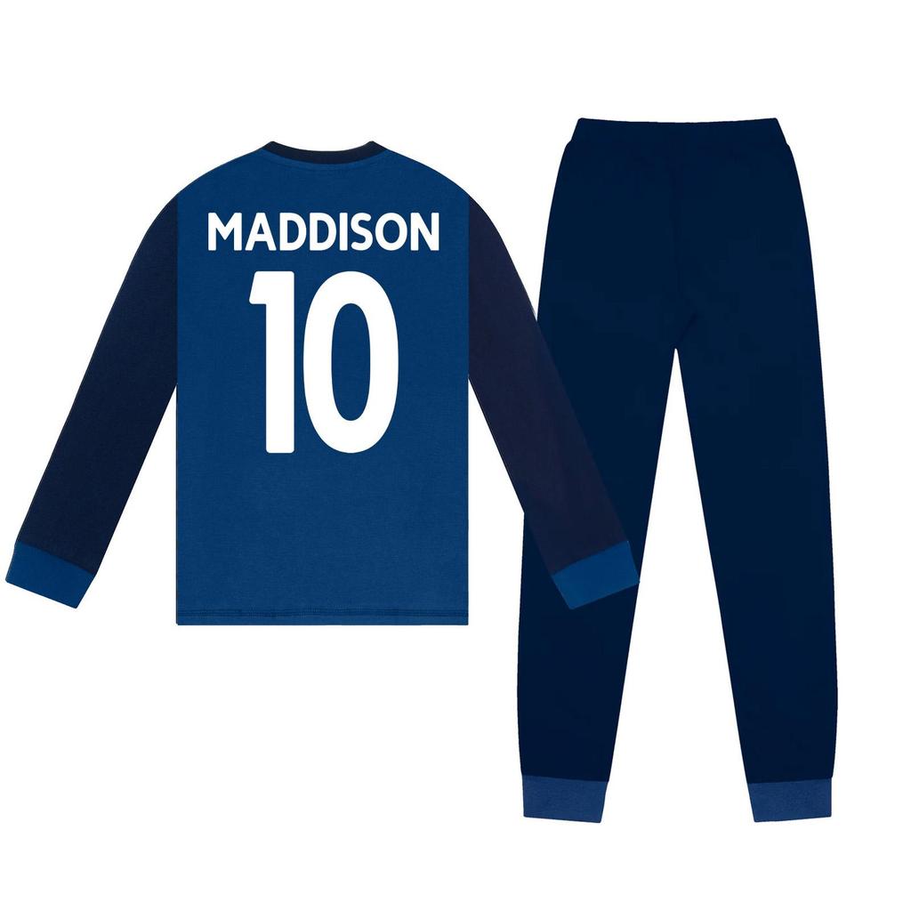Tottenham Hotspur FC Boys James Maddison 10 Long-Sleeved Long Pyjama Set