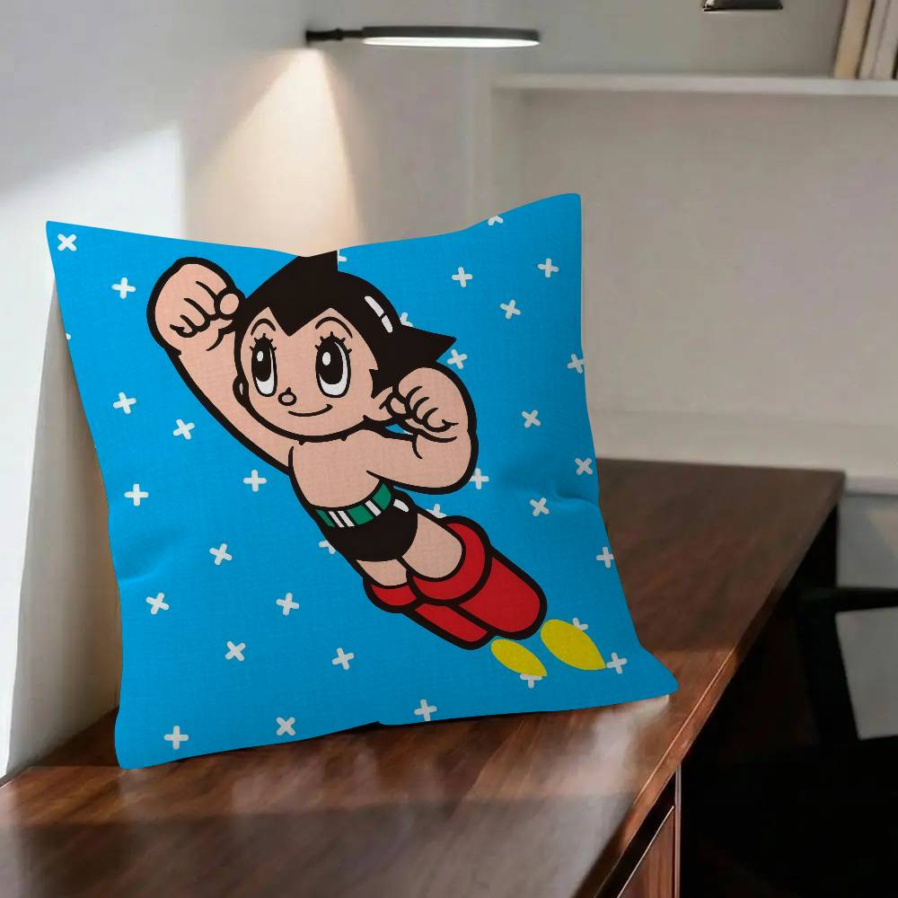 Cushion Pillow Cover for Bedroom Room and Living Room Sofa Decorative Cushion Cover POPULAR ANIME Astro Boy