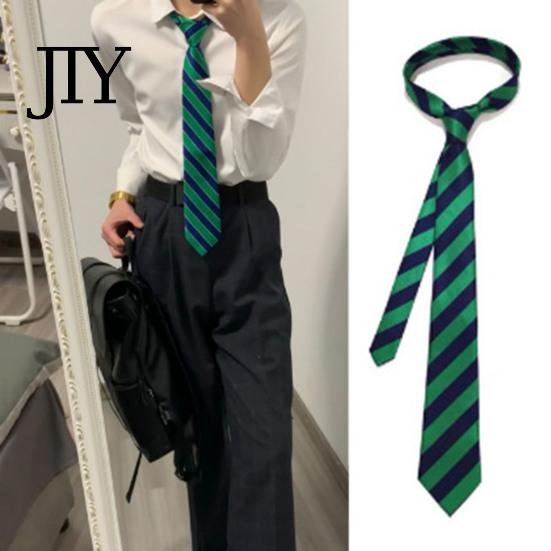 Adjustable Striped Belt Unisex Tie, Print Necktie, Retro Style Length Versatile Casual Accessory Dress Fashionable for Wear