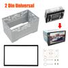 Radio Head Unit Installation Frame Universal 2Din Fittings Kit For 2Din Car DVD Radio Player Auto Panel Audio Dash Mount Kit Box