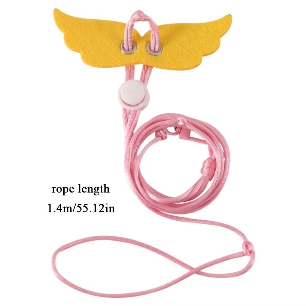 Anti-lost Small Pet Harness Adjustable Strap Safety Buckle Guinea Pig Leash Washable Escape-Proof Hamsters Harness Walk