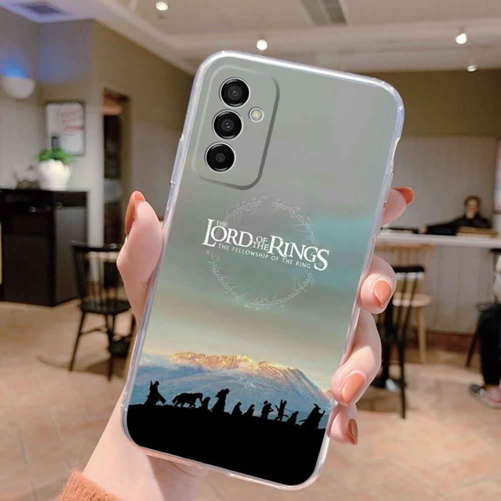 The L-Lord Movie Of the R-Ring Phone Case Silicone For Samsung S30,S23,21,22,20 Ultra,FE lite,S10,9,PIus Note20ultra Cover Clear