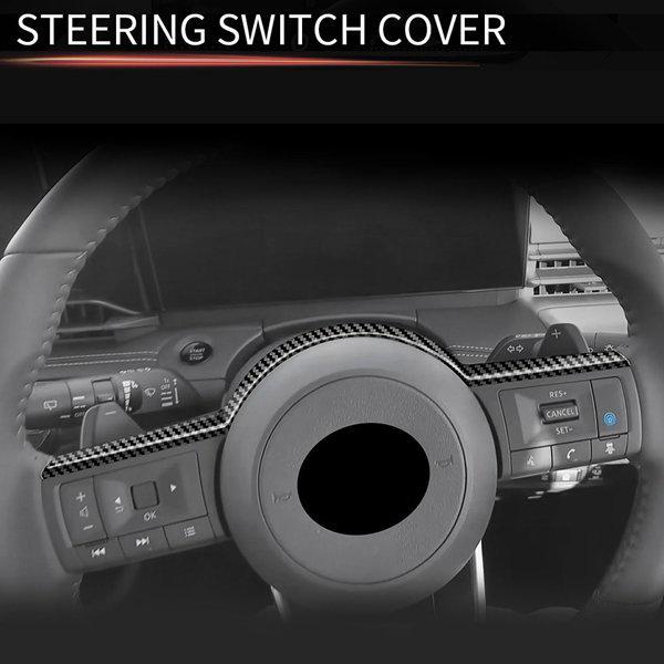 Carbon Fiber Texture ABS Trim for Nissan Serena C28 2022-2023 None