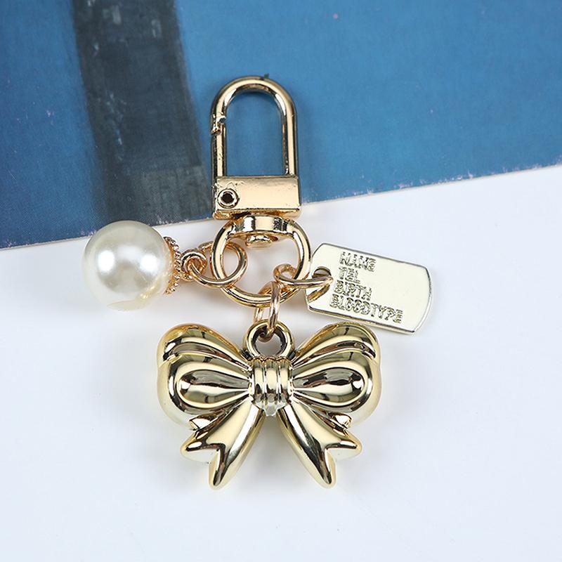 

Высококачественный брелок с подвеской в виде банта для женщин и мужчин, милый брелок для ключей от машины, изысканные аксессуары для украшения рюкзака, подарки