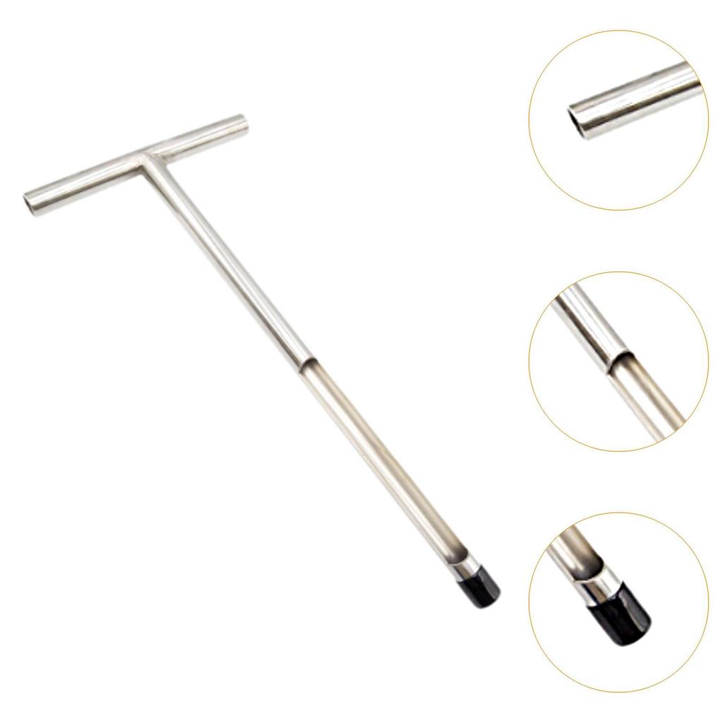 Bodenprobenehmer Sonde Testkit Edelstahl Pflegewerkzeug Probe für Golf