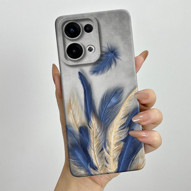 For OPPO Reno 13 CPH2689 Reno13 Phone Case Soft Silicone Funda Sweet Painted Fashion Cartoon Bumper Coque Printed Back Cover