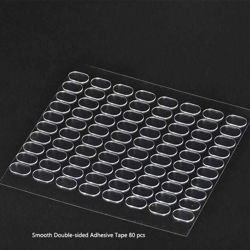 Double-sided Seamless Non-bubbling Acrylic Glue Nano Double-sided Adhesive Sticker for Storage and Display Box Figurine Glue