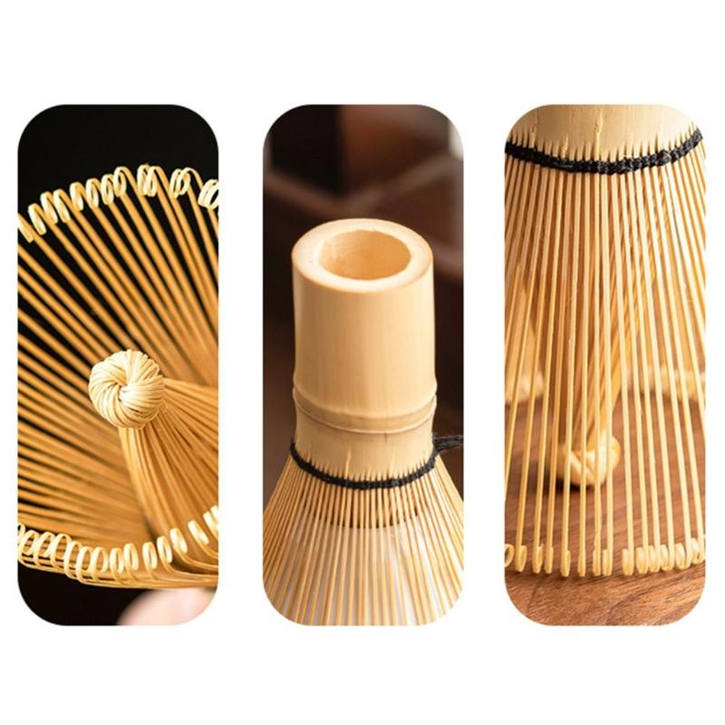 Set Of 8 Ceramic Matcha Bowl Including Wooden Whisk Modern Japanese Matcha Preparation Tool Teaware Accessories