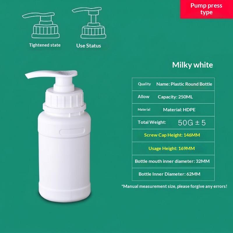 Laundry Detergent Bottle 250Ml-2L Disinfectant Water Hand Washing Hydraulic Pump Dispenser Empty Plastic Hdpe Lotion Container