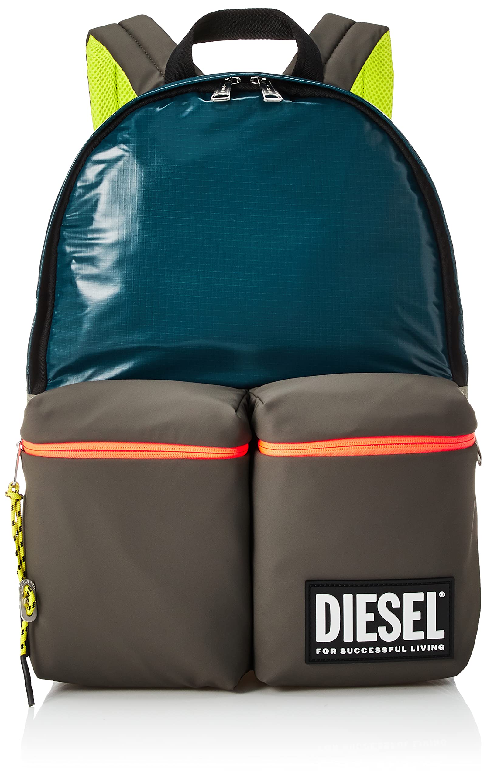 

Рюкзак MIX Nylon Double 3D Pocket X08025P4273 UNI Navy H8848 [Diesel] Мужской тёмно-синий
