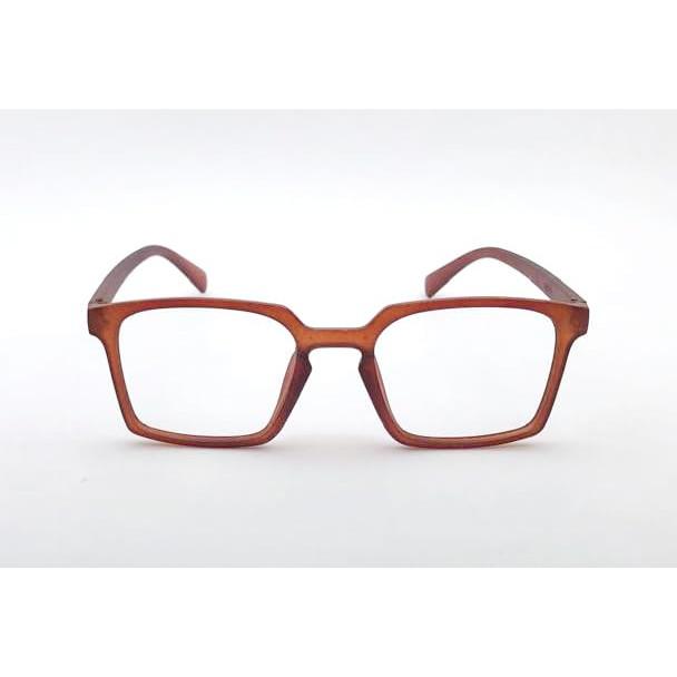 RSINC Vollrand Kunststoffrahmen/Brille/Brille, Optisch, Für Männer Und Frauen, Braun R-02 R-02