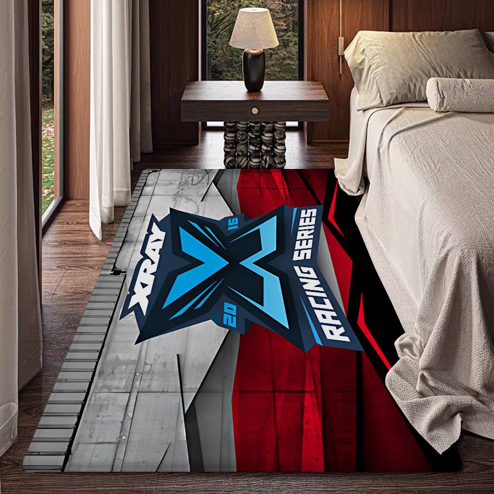 

X-XRAY Racing-CarS Floor Mat Rectangle Anti-slip Home Soft Badmat Front Door Indoor Outdoor Mat Hotel Decor Mat 50x80cm