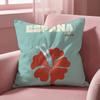 Hand Drawn Flowers Cushion Cover Multi-Scene Pillow Cover for Home & Car - Reversible, Soft & Durable for Daily Use