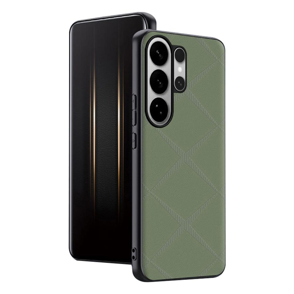 

For Samsung Galaxy S26 Ultra Case X-Patterned TPU PU Leather PC Anti-Drop Phone Cover