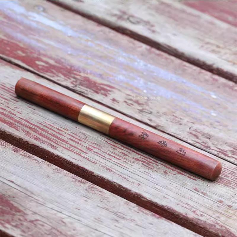 Flowers Pear Wood Hook Silk Knife/Steel Belt Elbow Head Knife  Agarwood  Sandalwood Hook Wire Scraping Powder Incense Lore Tool