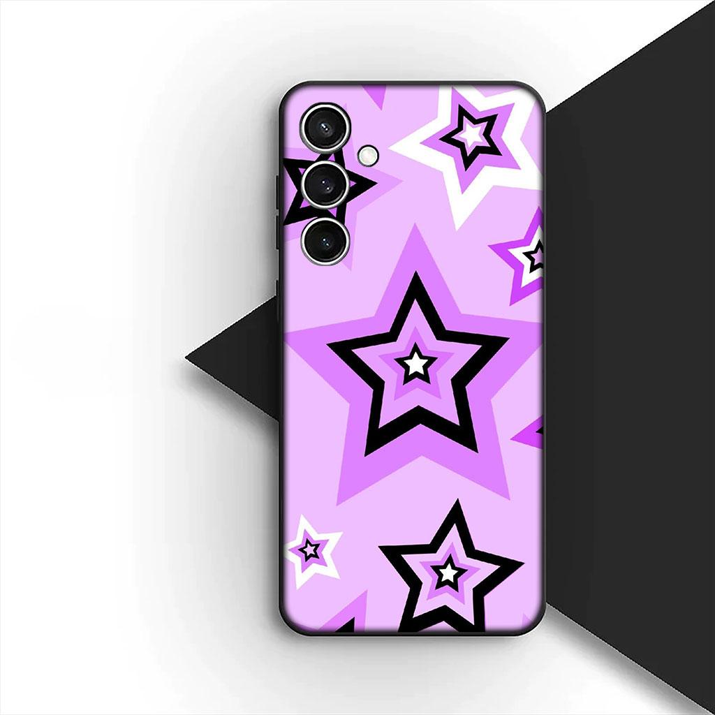 Phone Cover for Xiaomi Redmi Note 14 13 Pro Plus ProPlus 14C 13c Pro+ 5G Soft Silicone Case Star Dark Red Heart Love