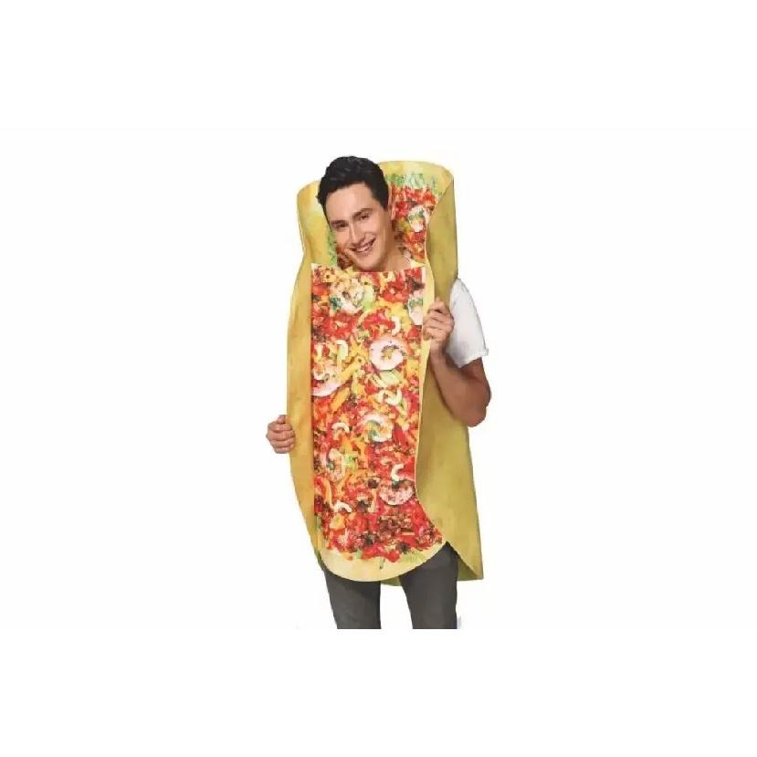 Halloween Cosplay Taco Costume Food Party Clothes For Adult And Children