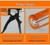Osbon Silicon & Epoxy Rebar Adhesive Gun, 300ml Glass Glue Hand-Operated Injector, 360ml Hydraulic Glue Gun.