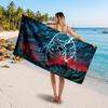 Large Beach TowelFriday the 13th Jason Voorhees Soft Absorbent Towel Beach Bath Home Use