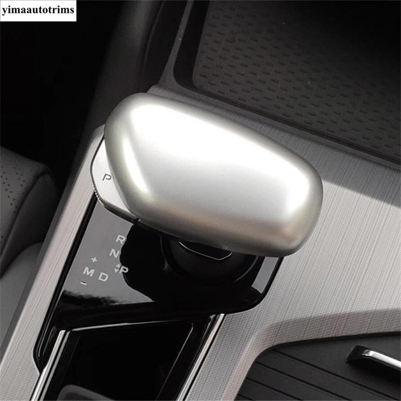 Car Gear Shift Head Sequ Decoration Cover Trim For Geely New Tugella / Xingyue FY11    Carbon Fiber Accessories