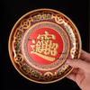 1pc Alloy Fruit Tray Temple Tribute Tray Household Buddha Fruit Plate Buddha Hall Fruit Plate Buddhist Supplies Home Decoration
