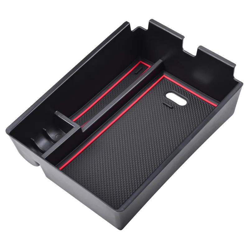 Center Console Organizer Tray for  Kia Sportage NQ5 Armrest Storage Box Secondary Insert Tray Coin Container ABS Material
