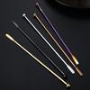 Mixing Cocktail Beverage Stir Spiral Pattern Stainless Steel Stirring Rod Spoon Bartender Tools Juice Coffee Mixer Bar Tool