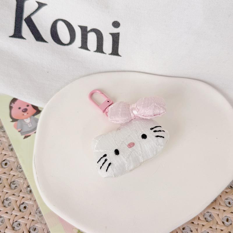 Cartoon Niedliche Kt Katze Plüsch Schlüsselanhänger Lieblich Stoffpuppe Schlüsselring Taschenanhänger Rucksack Hängedekoration Mädchen Geburtstagsgeschenke