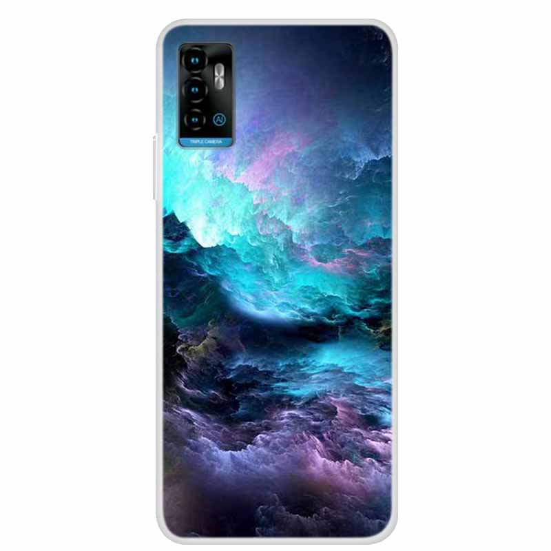 

Для ZTE Blade A71 Case Luxury Bumper Silicone TPU Soft Cover Phone Cover For ZTE Blade A7s 2020 Shockproof Cartoon Coque Funda ZTE A7s 2020