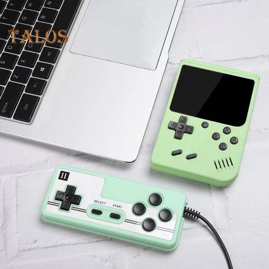 Wiederaufladbares Retro-Spielekonsolen-Set, kompaktes Design, tragbares, benutzerfreundliches nostalgisches TV-Spielgerät mit Controller