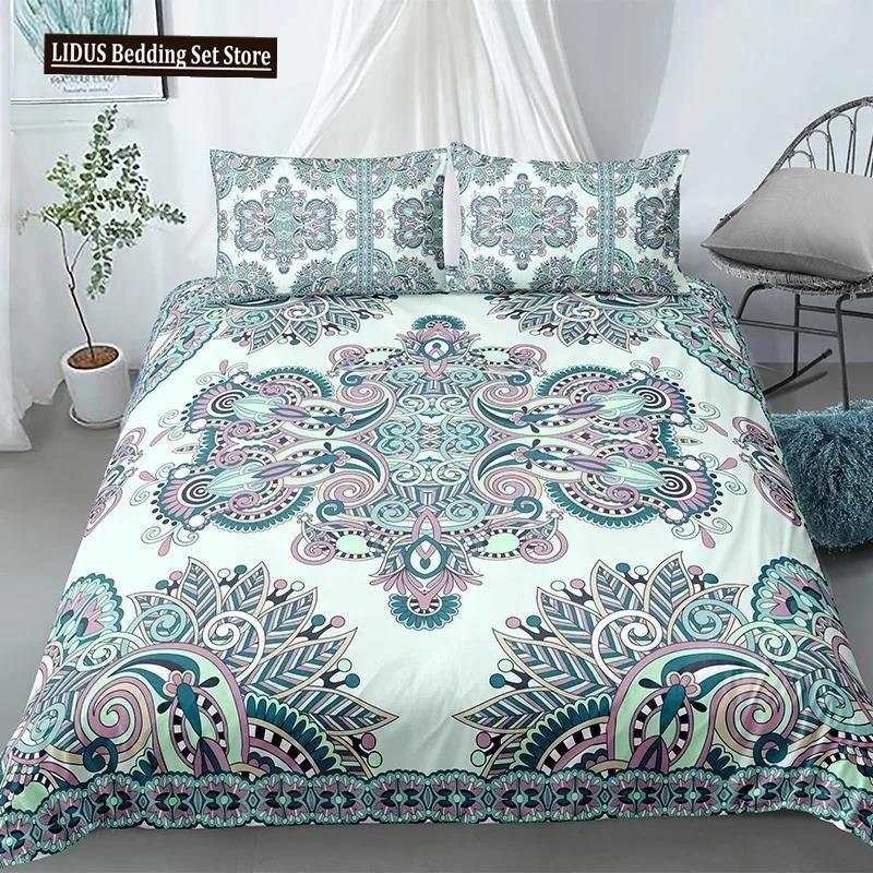 Mandala Bedding Collection Duvet Cover Bohemian Bedspreads Bed Collections Polyester King Queen Full Double Twin Quilt Cover